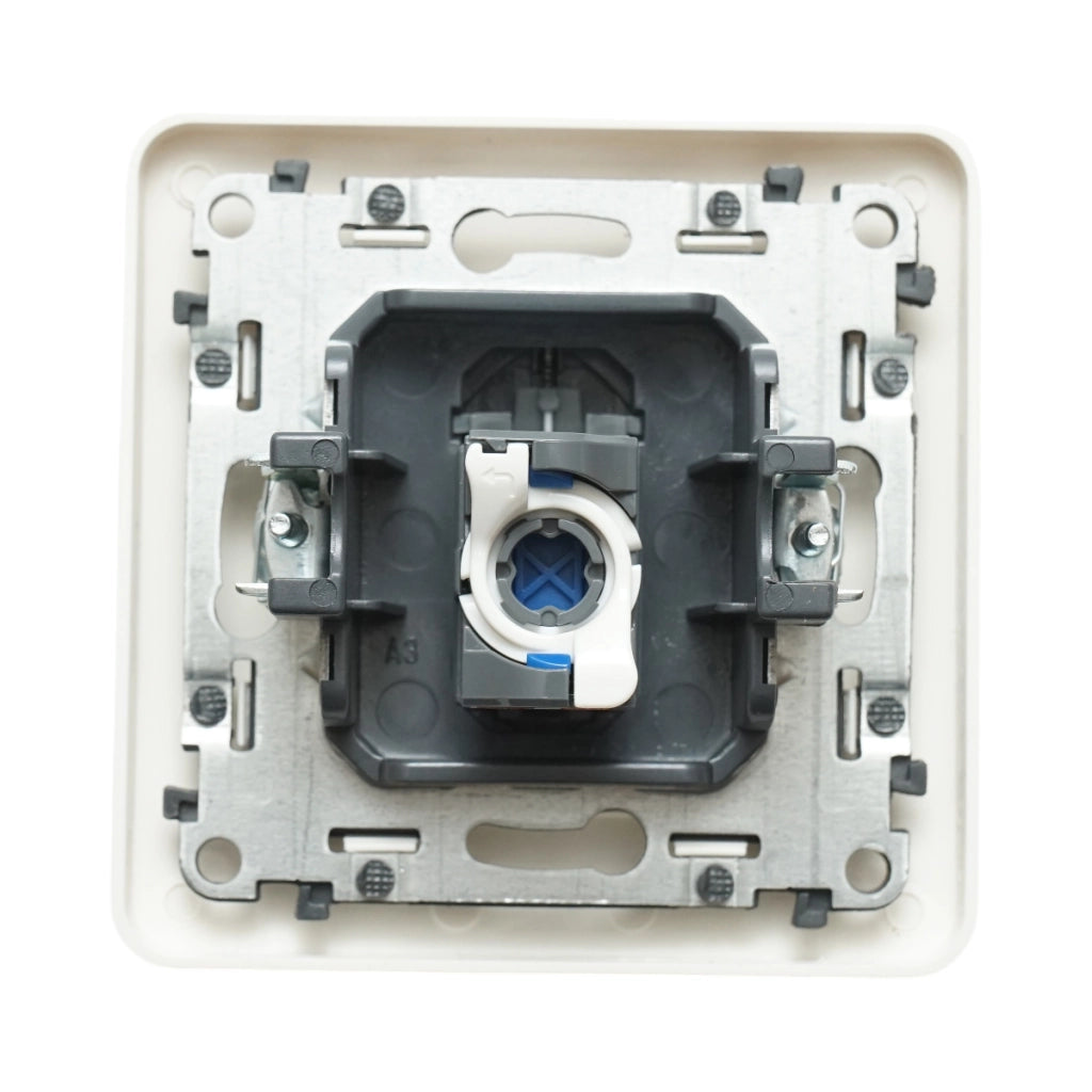 Presa internet RJ45 bianca da incasso PC 80x80mm