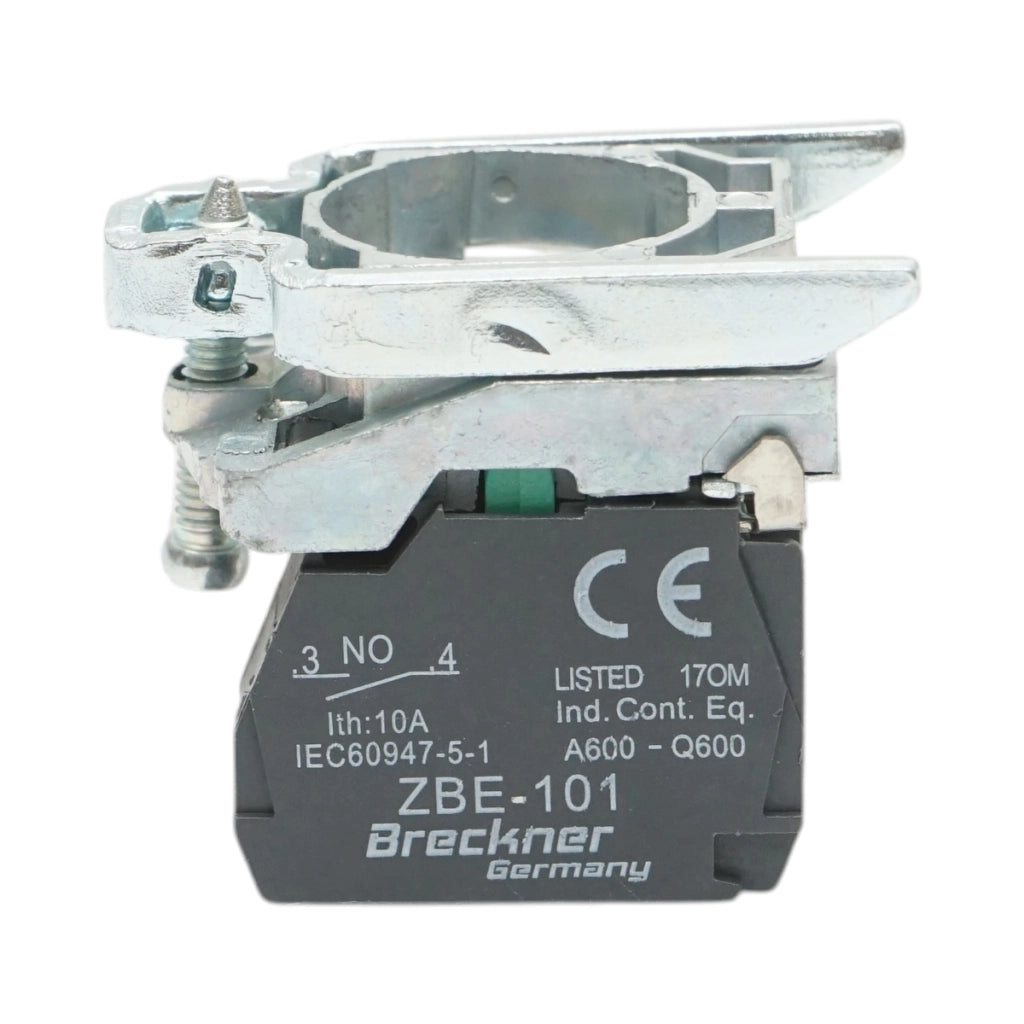 Elemento di blocco contatti ausiliari in metallo 1NO 240V/10A TB4 Breckner Germany