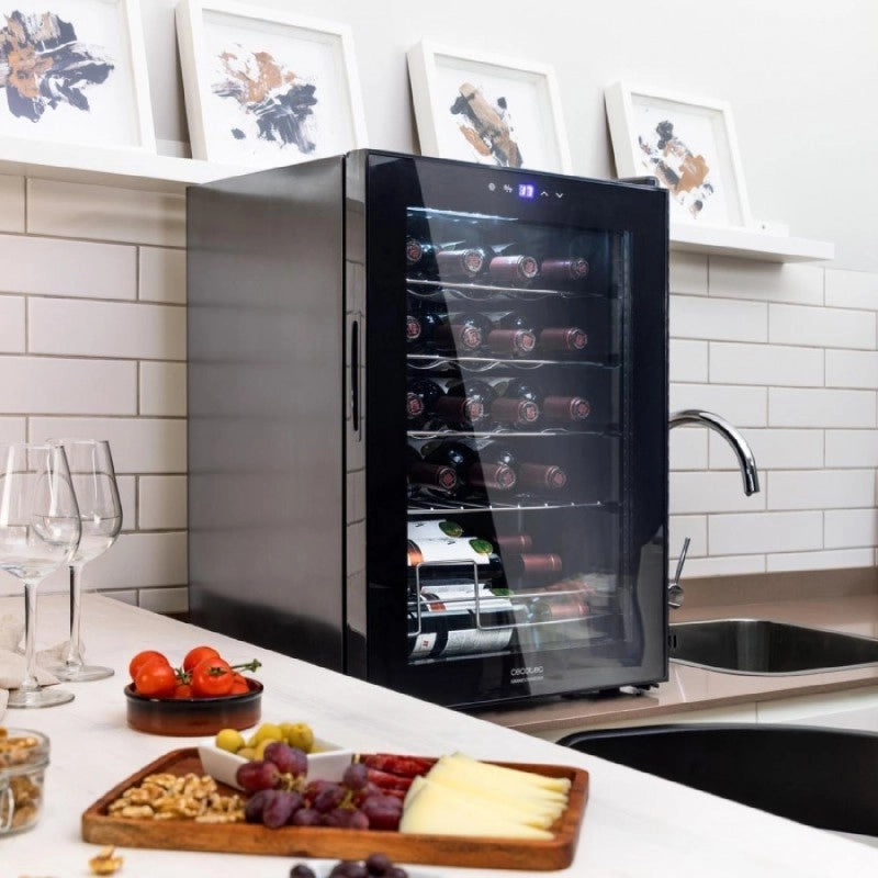 CECOTEC 00122 - Bolero GrandSommelier 2050 Black Compressor