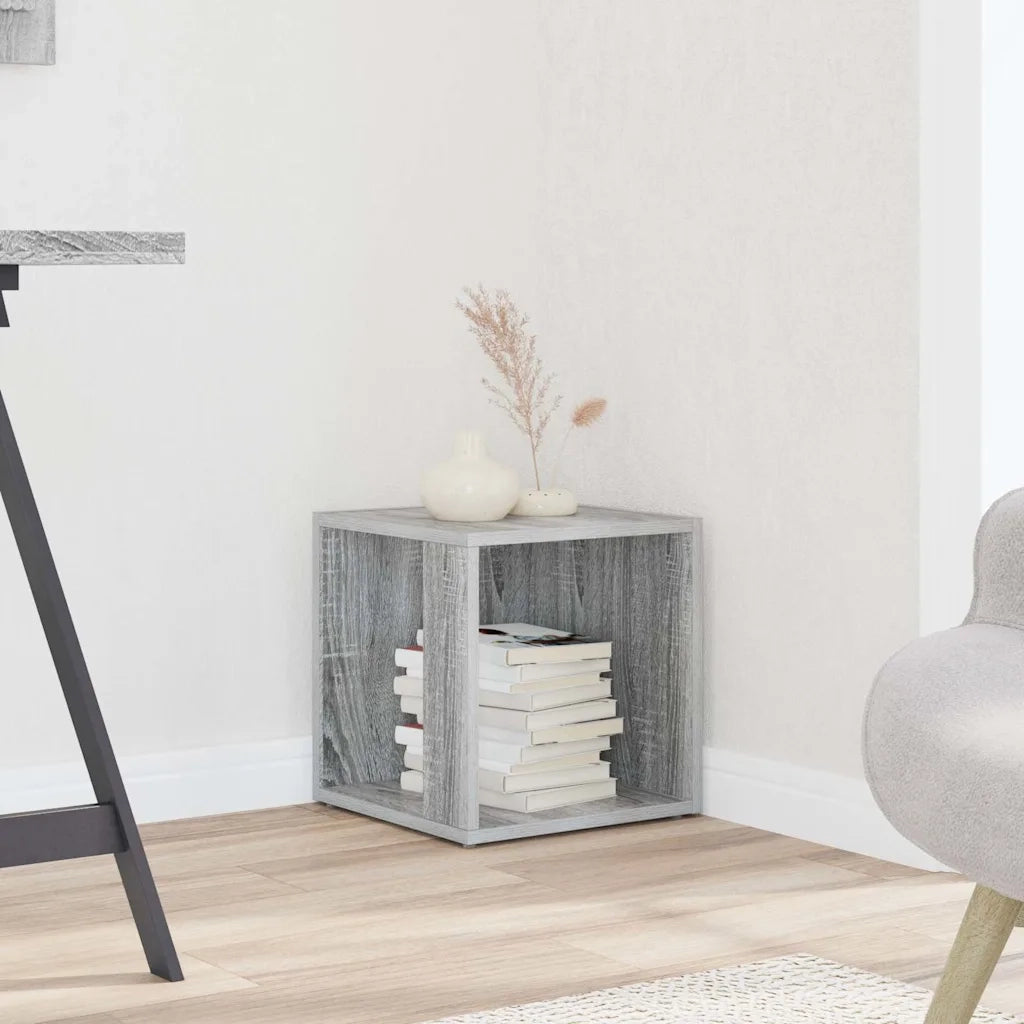 Tavolino salotto | Tavolino da caff¨¨ | Tavolino da Soggiorno Grigio Sonoma 33x33x34,5 cm Legno Multistrato