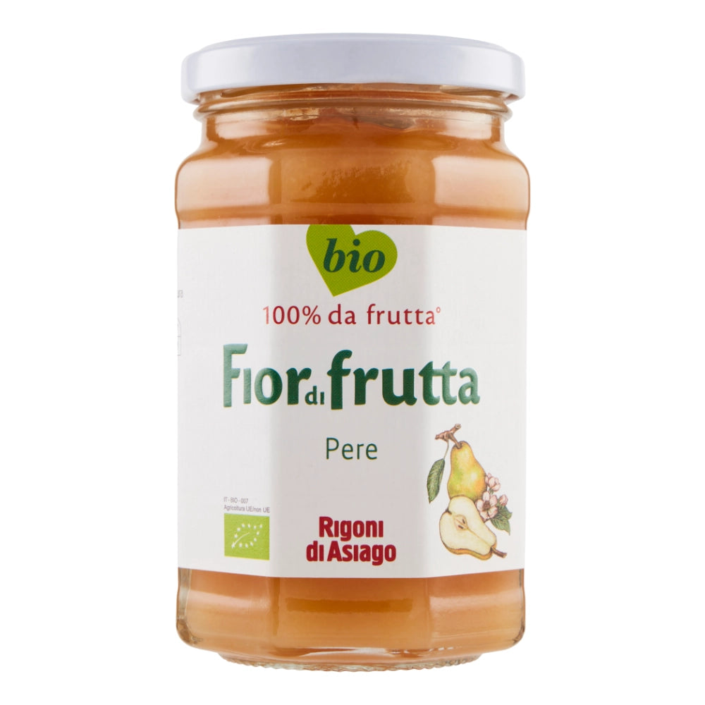 Rigoni di asiago fiordifrutta bio pere marmellata in vasetto da 250 grammi
