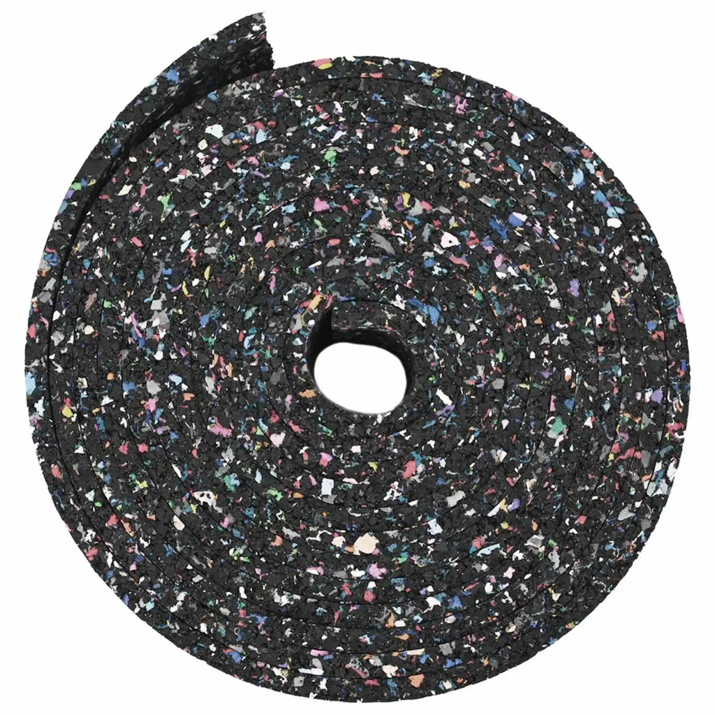 Rotolo di Granulato in Gomma Nero 200 x 12 x 1 cm Gomma 42027305