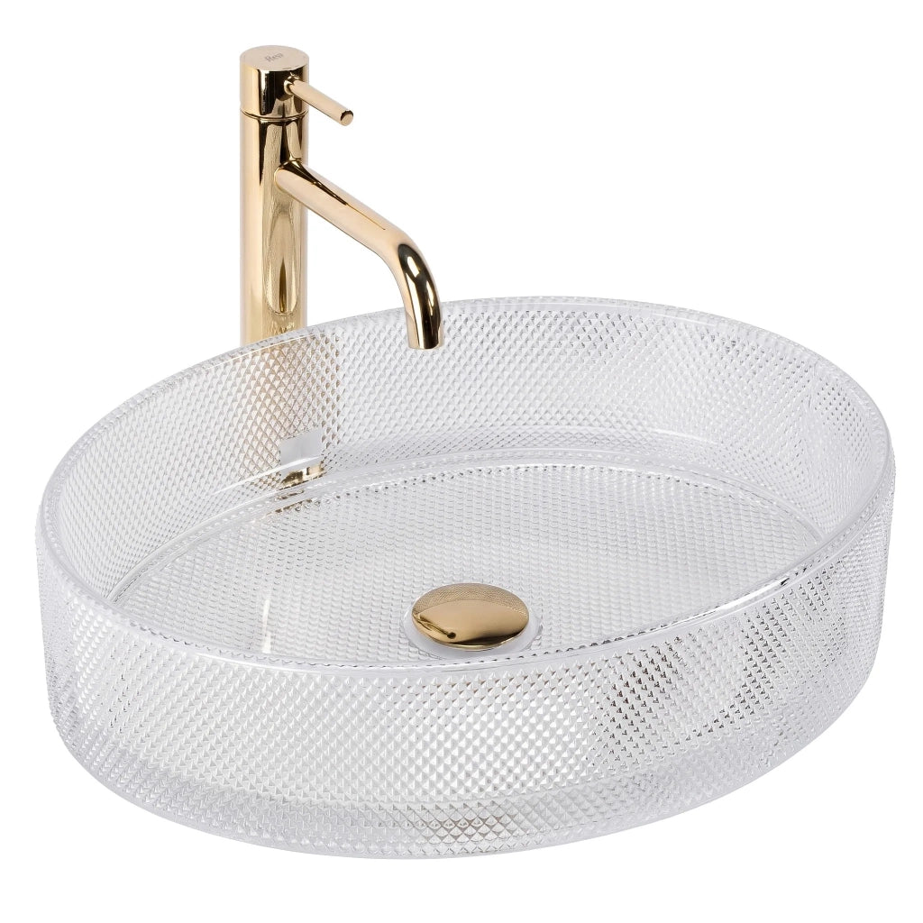 Lavabo Da Appoggio Rea Mirella Transparent