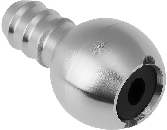 Filtro a Sfera in Acciaio Inossidabile SUS304 - Schiuma PA - Filtro a Sfera - Recinto di Aspirazione - Resistentente a Pressioni Elevate - Diametro 7 mm - Filtro a Sfera in Bambù