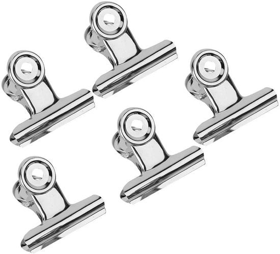 Accessori per unghie multifunzionali in acciaio inossidabile - 39 mm - 5 pezzi - Facile da utilizzare - Accessori per unghie