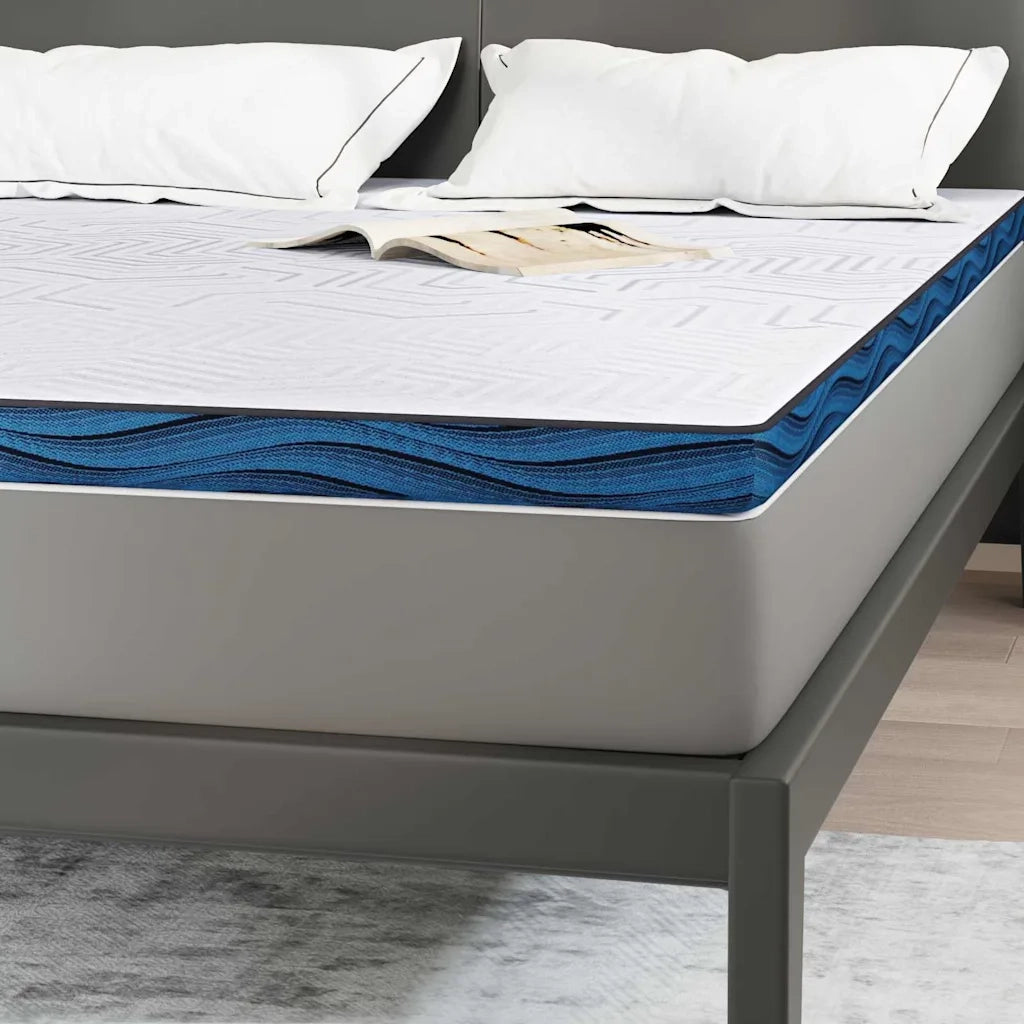 Topper per materasso Bianco 140 x 190 cm Tessuto Jacquard 4106259