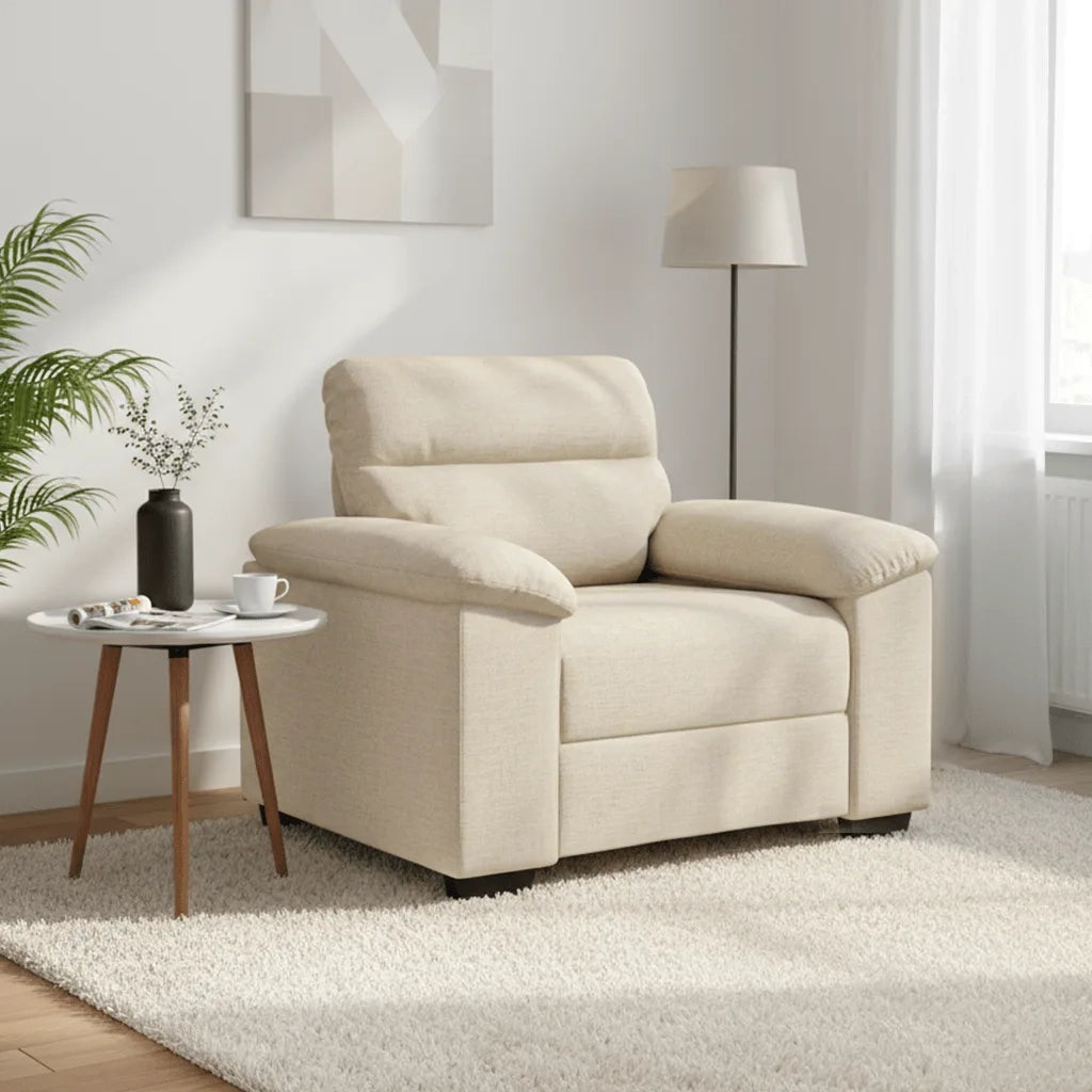 Poltrona | Sedia Relax 100x81x84 cm in Lino