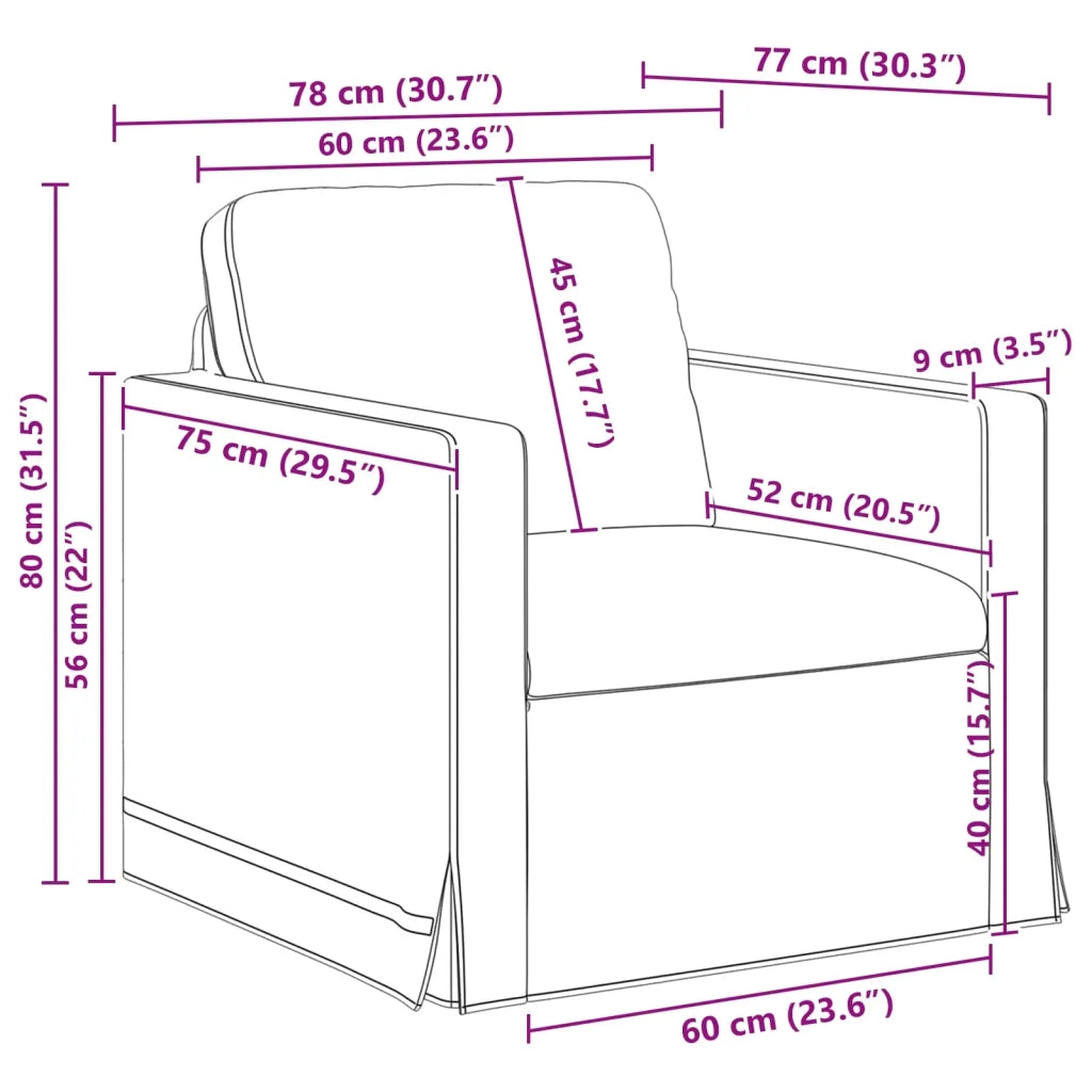 Set di divani 2 pcs Grigio scuro 138 x 78 x 80 cm Velluto 3407508