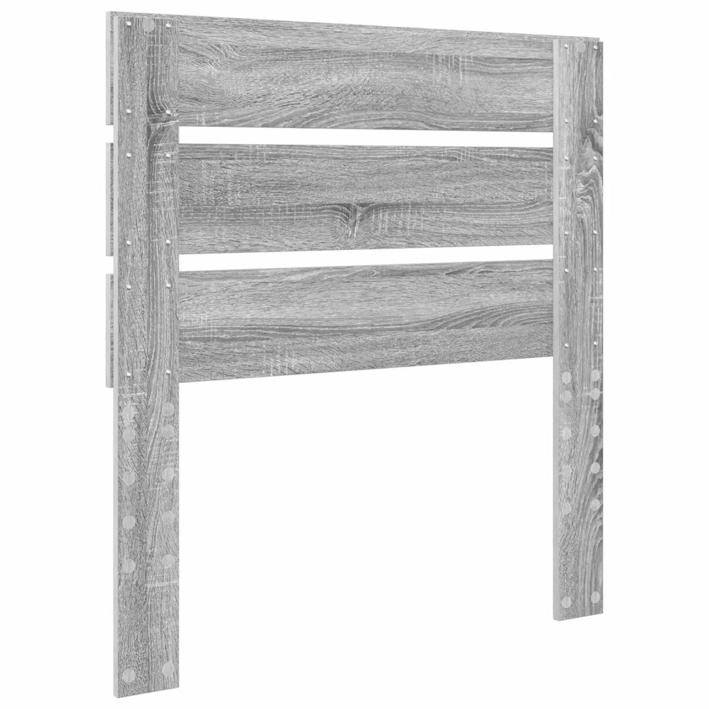 Testiera | Testata Grigio Sonoma Legno multistrato