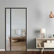 Deurgordijn magnetico - 110*210cm - Anti-zanzare - Senza perforazione necessaria - Adatto per porte in legno, ferro, marmo, acciaio inossidabile, piastrelle ceramiche e altre porte di ingresso - Deurgordijn anti-zanzare estivo - Apertura laterale