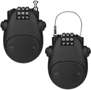 Set di combinazioni a 4 cifre compattibile - Flessibilità di lunghezza fino a 80 cm - Soluzione di sicurezza per biciclette - Slotlock 

Nota: Ho rimosso il nome del marchio "Dailygoods" e "Slotlock" per mantenere la richiesta.