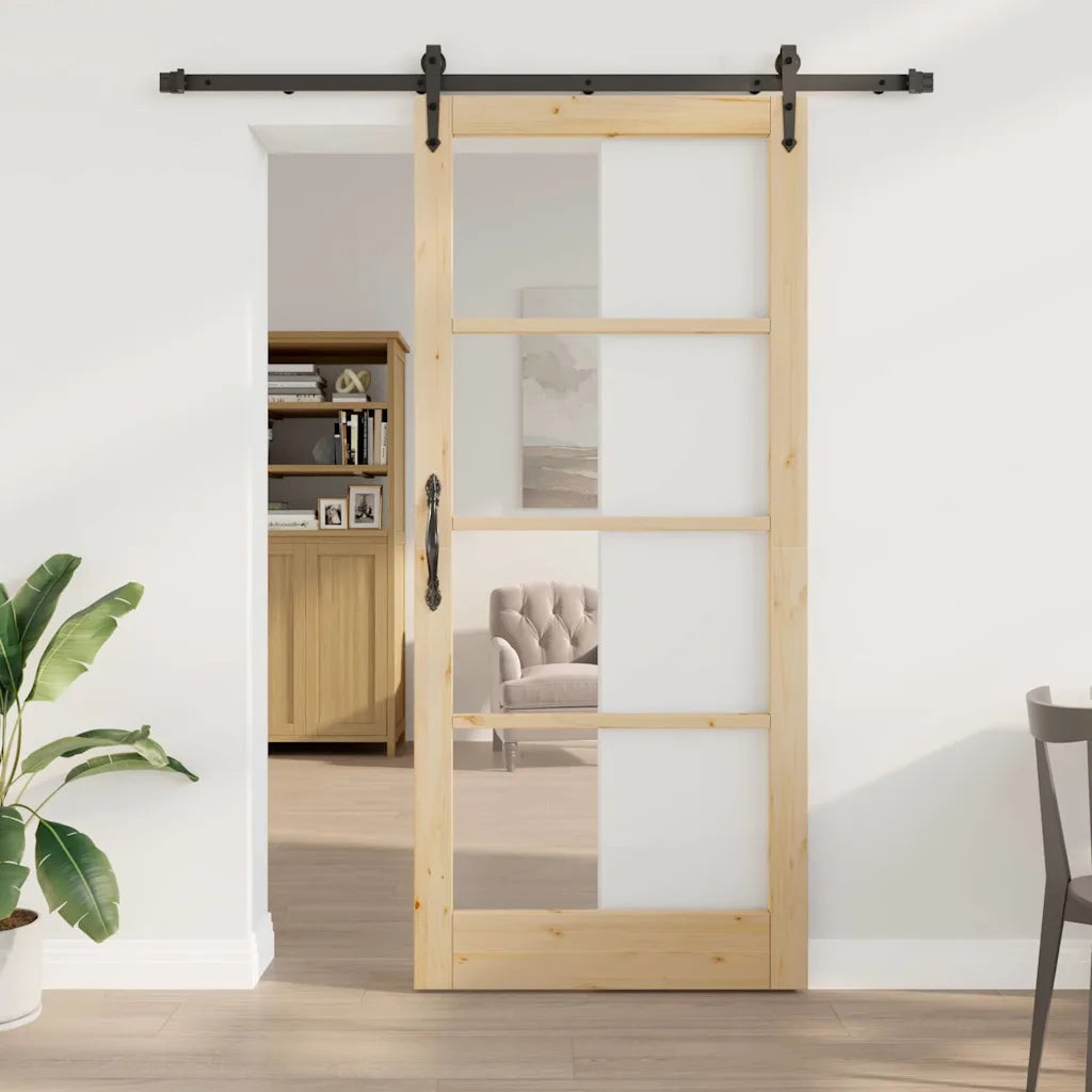 Porta scorrevole Naturale 93 x 211 cm 3332345