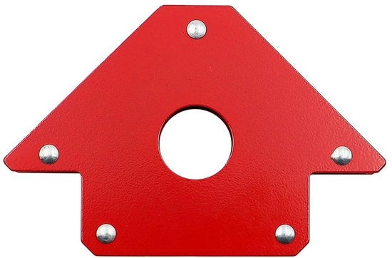 Due Lasmagneten 2 Stuks - Sostegno Magnetico 50LBs - Costruzione Robusta - Disegno a Freccia - Magneti Potenti - Per Angoli 45/90/135 Gradi - Sostegno a Laser