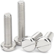 Viti a sezione rotonda in acciaio inossidabile M4x18mm - Viti a testa a sezione rotonda - Elementi di fissaggio - 20 pezzi - Resistente all'usura - Duraturo - Viti di fissaggio