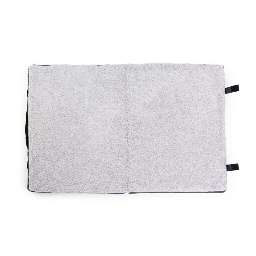Set Accessori per Cani con Cuccia Lavabile Antiscivolo 61x48x18 cm, 2 Ciotole, Gioco in Corda 28 cm e Porta Sacchetti con 15 Sacchetti Kit Completo per Animali Domestici