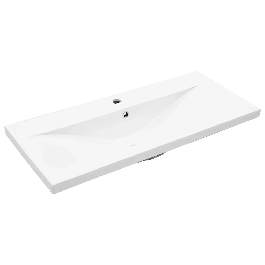 Set di mobili per il bagno 3 pcs Rovere Nero Legno multistrato 3334339