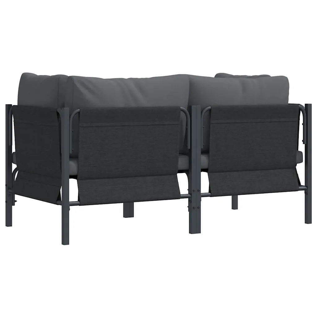 Mobili da Esterno 2 Pezzo Antracite 80 x 80 x 71 cm Acciaio 42009987