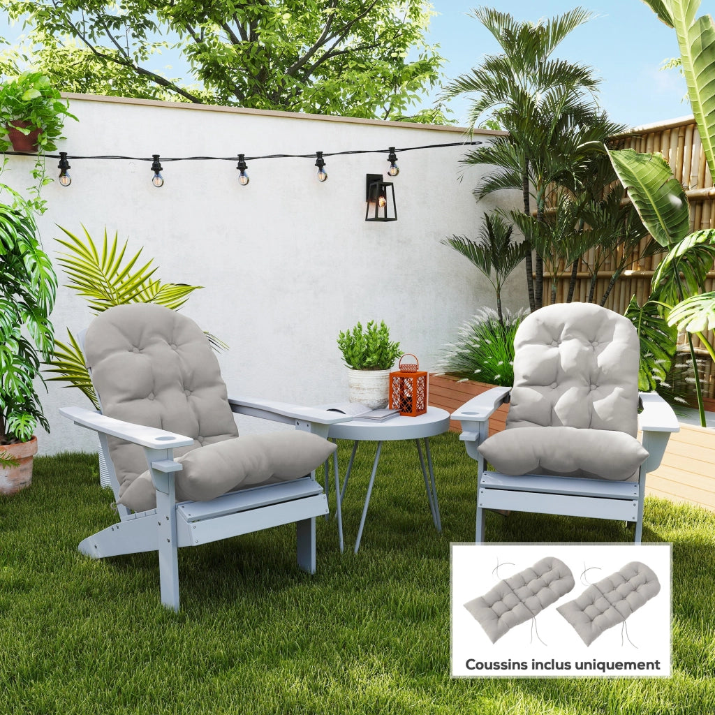 Cuscini per Sedie ¨C Minimal ¨C Grigio Chiaro