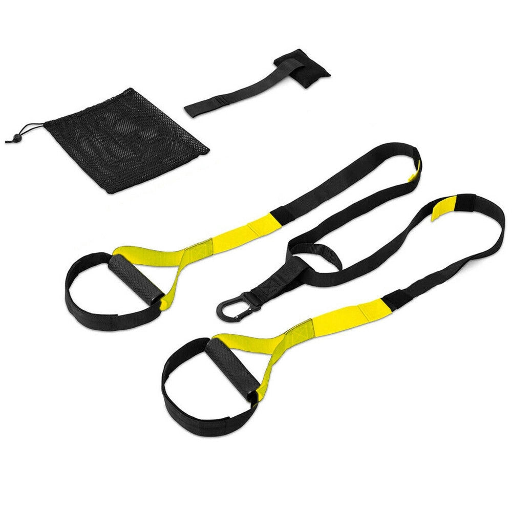 Trade Shop - Trainer Di Sospensione Cinghie Bande Di Resistenza Fitness Allenamento Palestra -