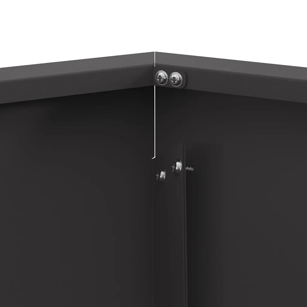 Focolare Nero 75 x 75 x 28 cm Acciaio 858996