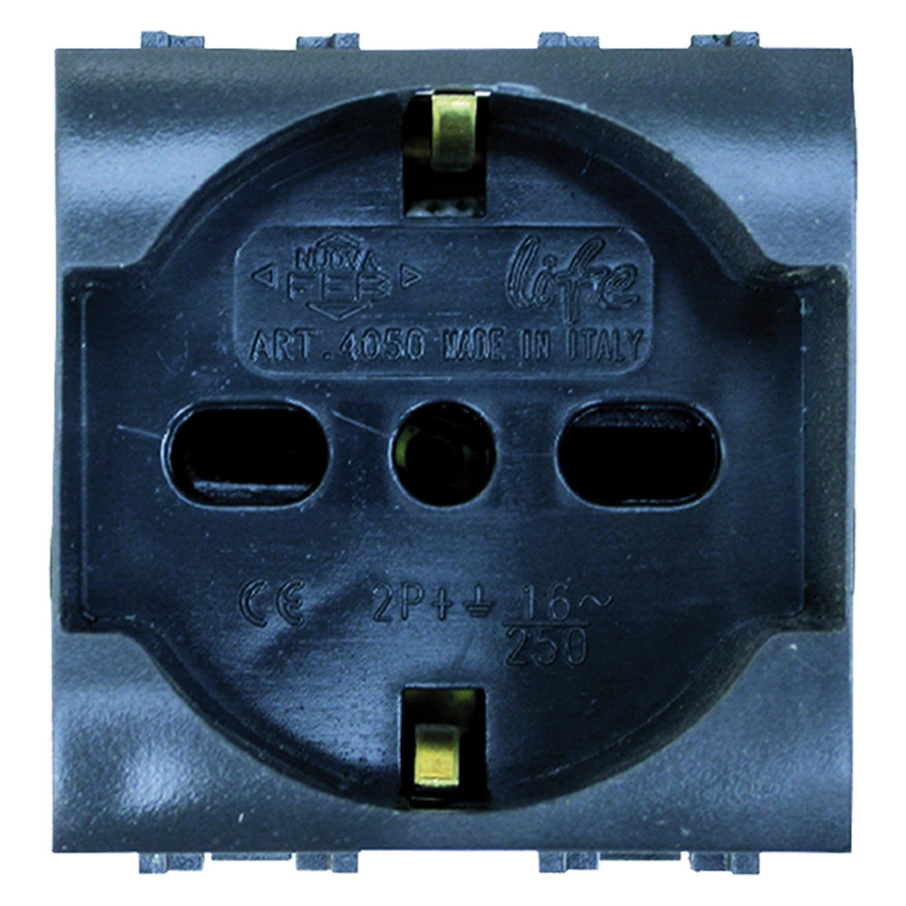 10pz presa bipasso schuko 14050 cod:ferx.806942nlm