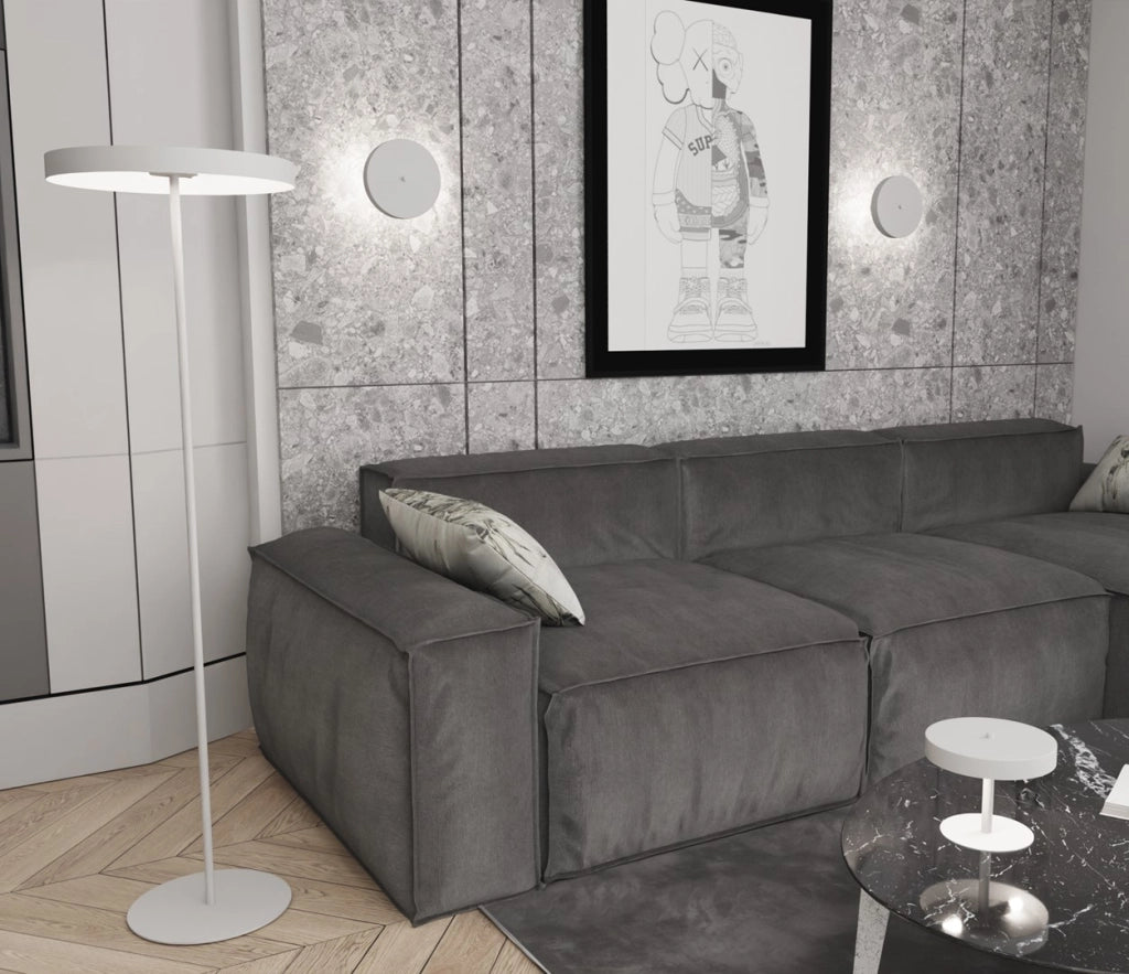 Lampada da tavolo NEMO bianca moderna 2xG9 8W Emibig
