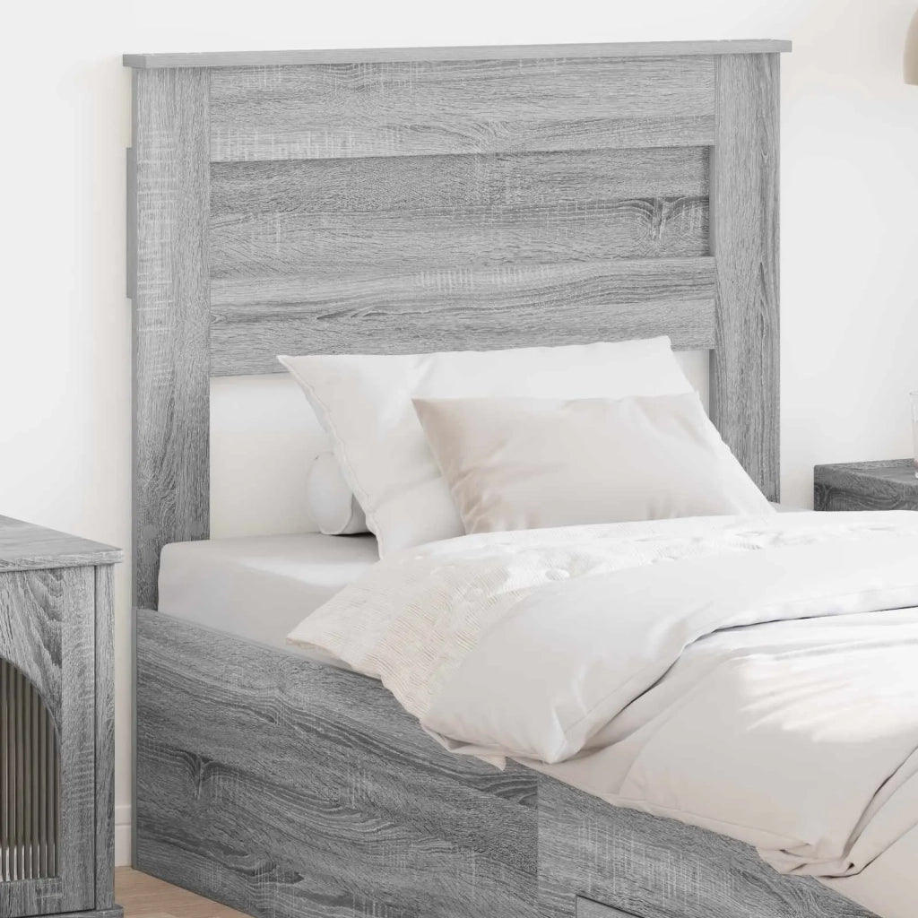 Testiera | Testata Grigio Sonoma Legno multistrato