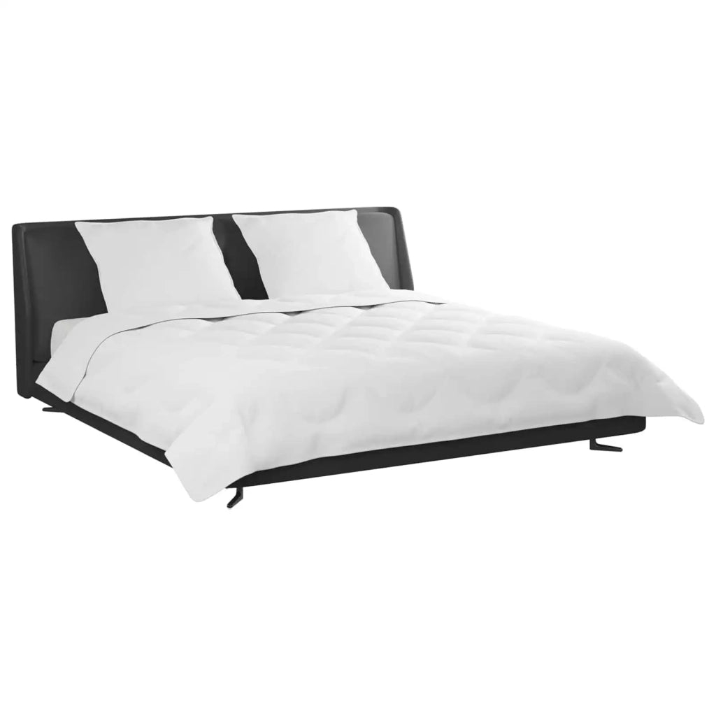 Piumone con cuscino 3 pcs Bianco Microfibra 3377352
