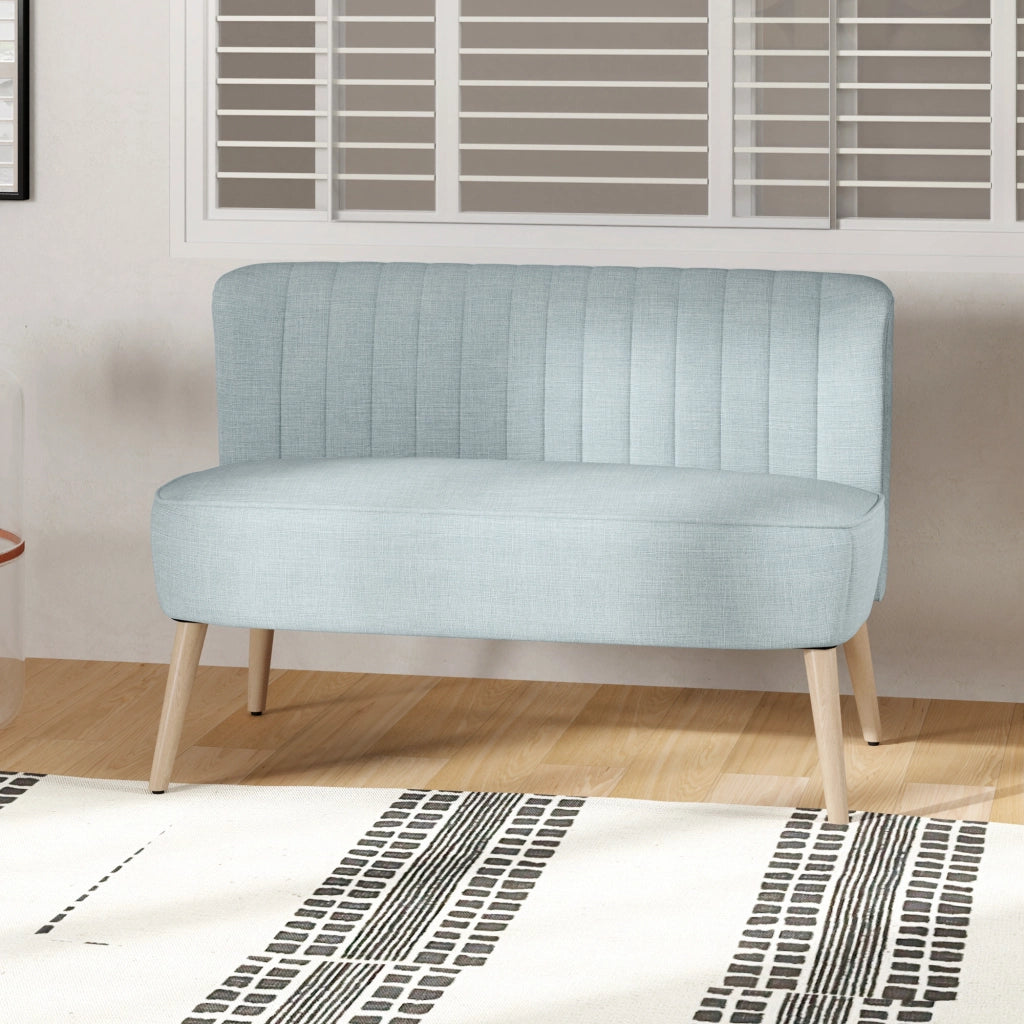 Divano 2 posti ¨C zephmum ¨C verde chiaro 117x56.5x77 cm