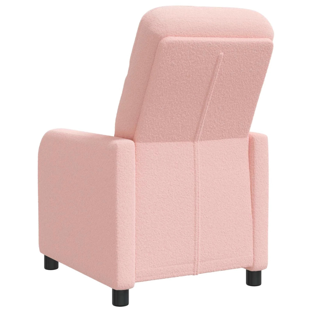 Poltrona reclinabile Rosa Bouclé 42034935