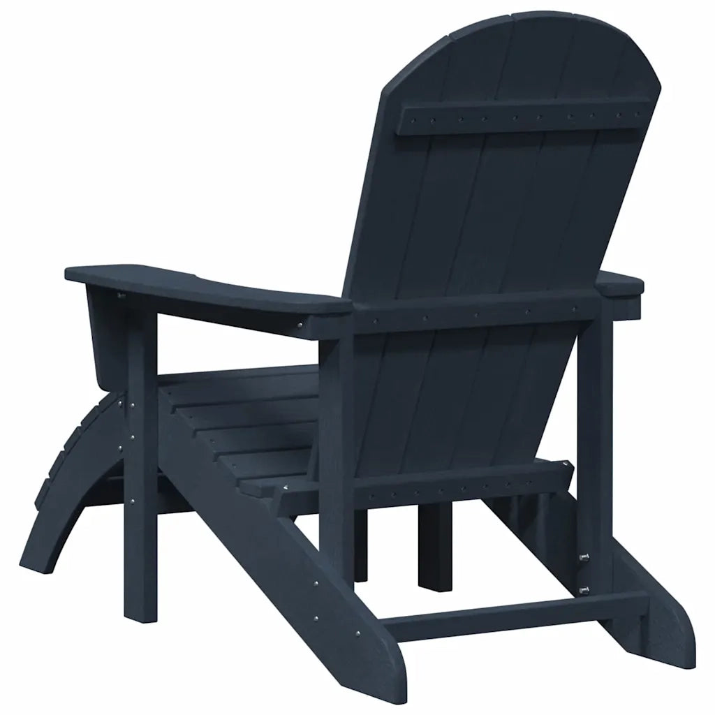 Sedia Adirondack Blu navy 82 x 74 x 92 cm HDPE 42006630