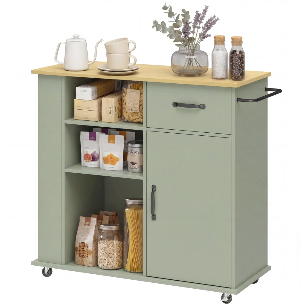 Carrello da cucina ¨C Minimal ¨C verde