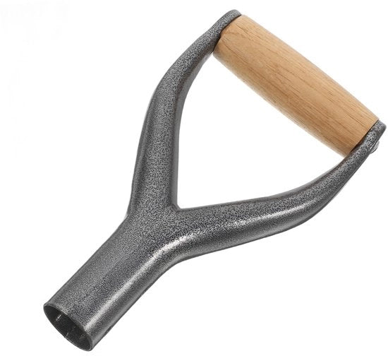 Manubrio Ergonomico a Y con Presa Antiscivolo - Materiale Resistente - Sostituibile - Adatto per Attrezzi da Giardino - Manubrio da Sostituire
