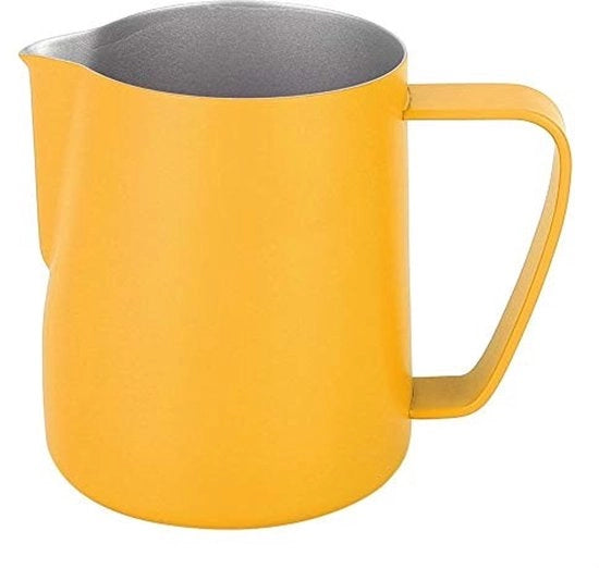 Caffettiera 350ml in Acciaio Inossidabile - Contenitore per Caffè - Maniglia Ergonomica - Resistente al Calore - Progettata per Evitare Slittamenti - Caffè in Acciaio Inossidabile