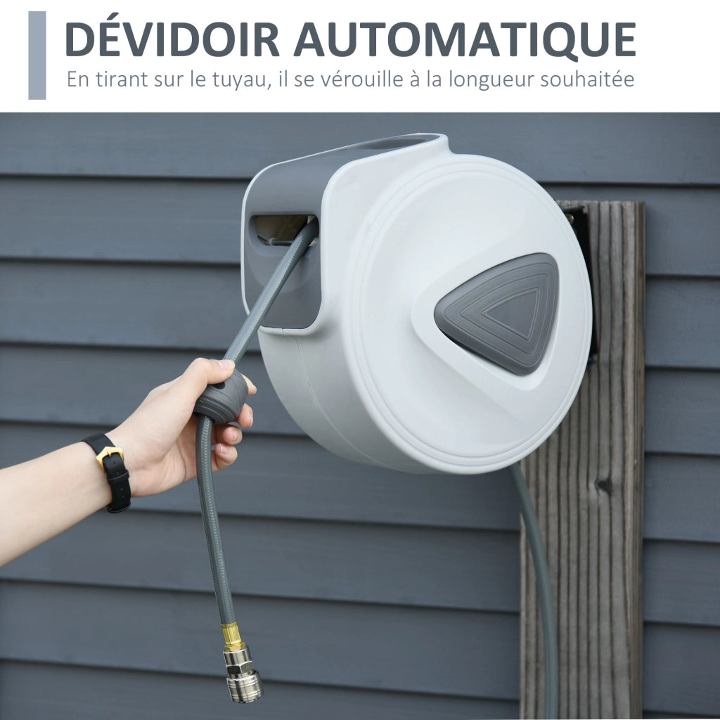Avvolgitubo per Aria Compressa ¨C zephmum ¨C Grigio 15 m