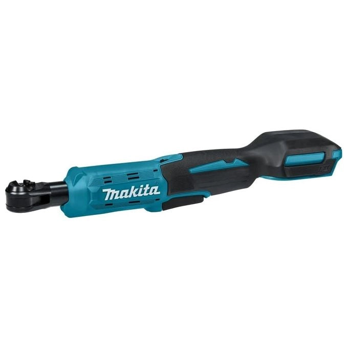 Makita DWR180ZJ Chiave a cricchetto 18 V senza spazzole con attacchi 3-8'' e 1-4'' freno elettrico LED XPT valigetta Makpac colore Nero