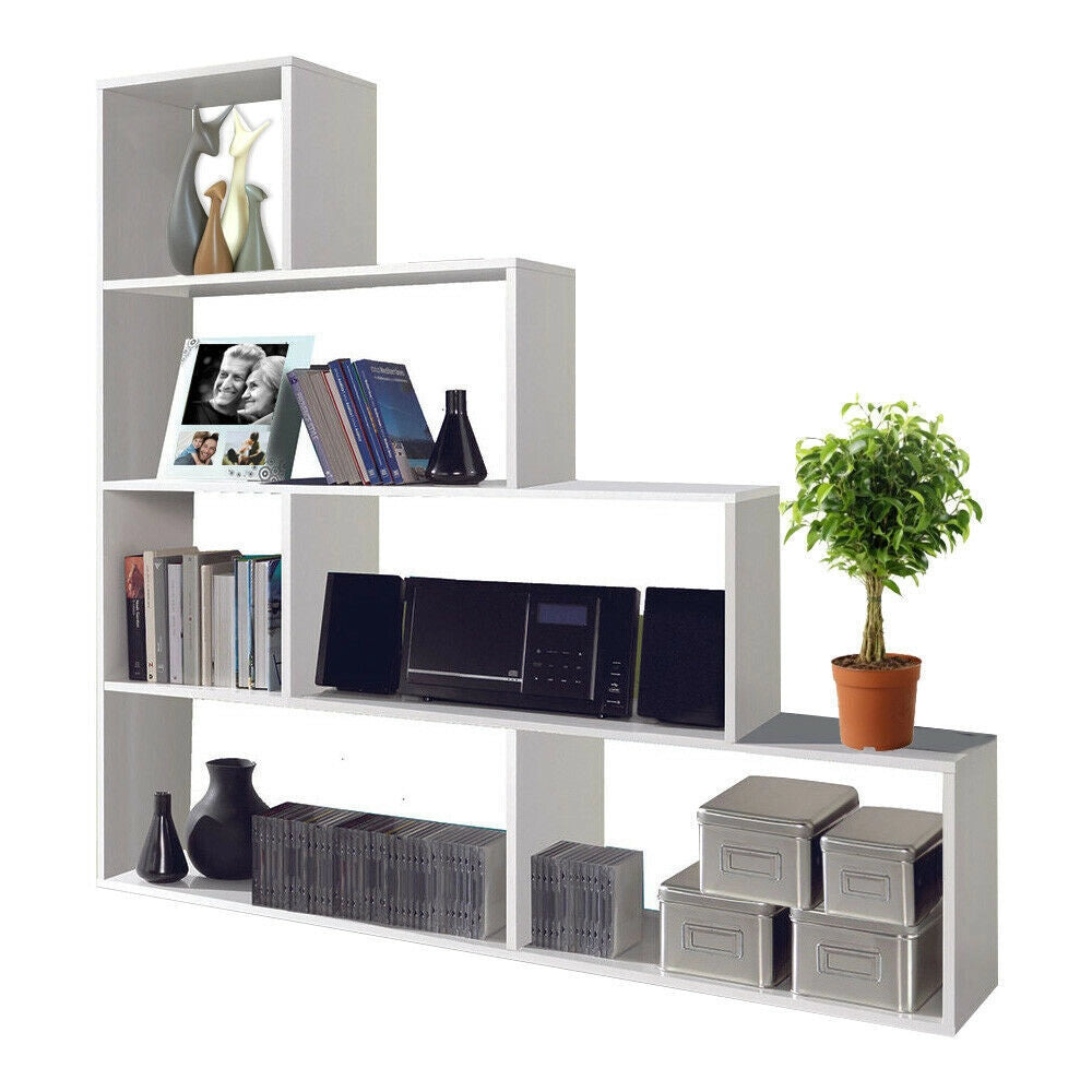 LIBRERIA KLUM  BIANCO LUCIDO LIB255 145X28X144