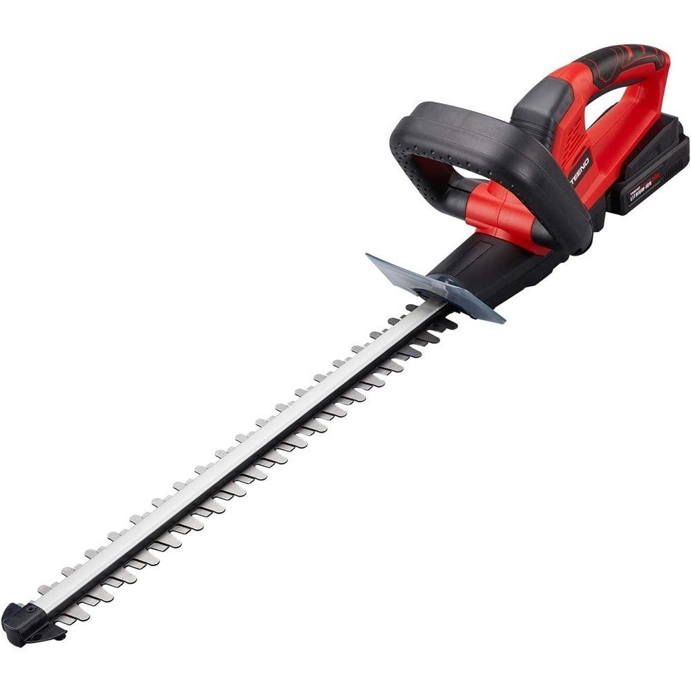 Trade Shop - Tagliasiepi Elettrico A Batteria 48v Lama 50cm Manico Ergonomico Doppia Batteria -