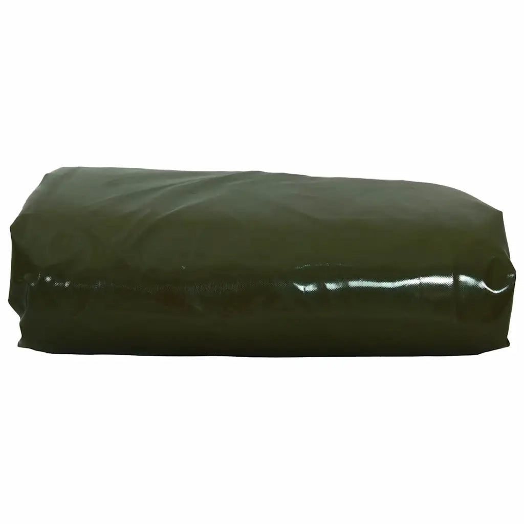Telo 650g / m² Verde oliva 3 x 6 m Tela con rivestimento in PVC 42017757