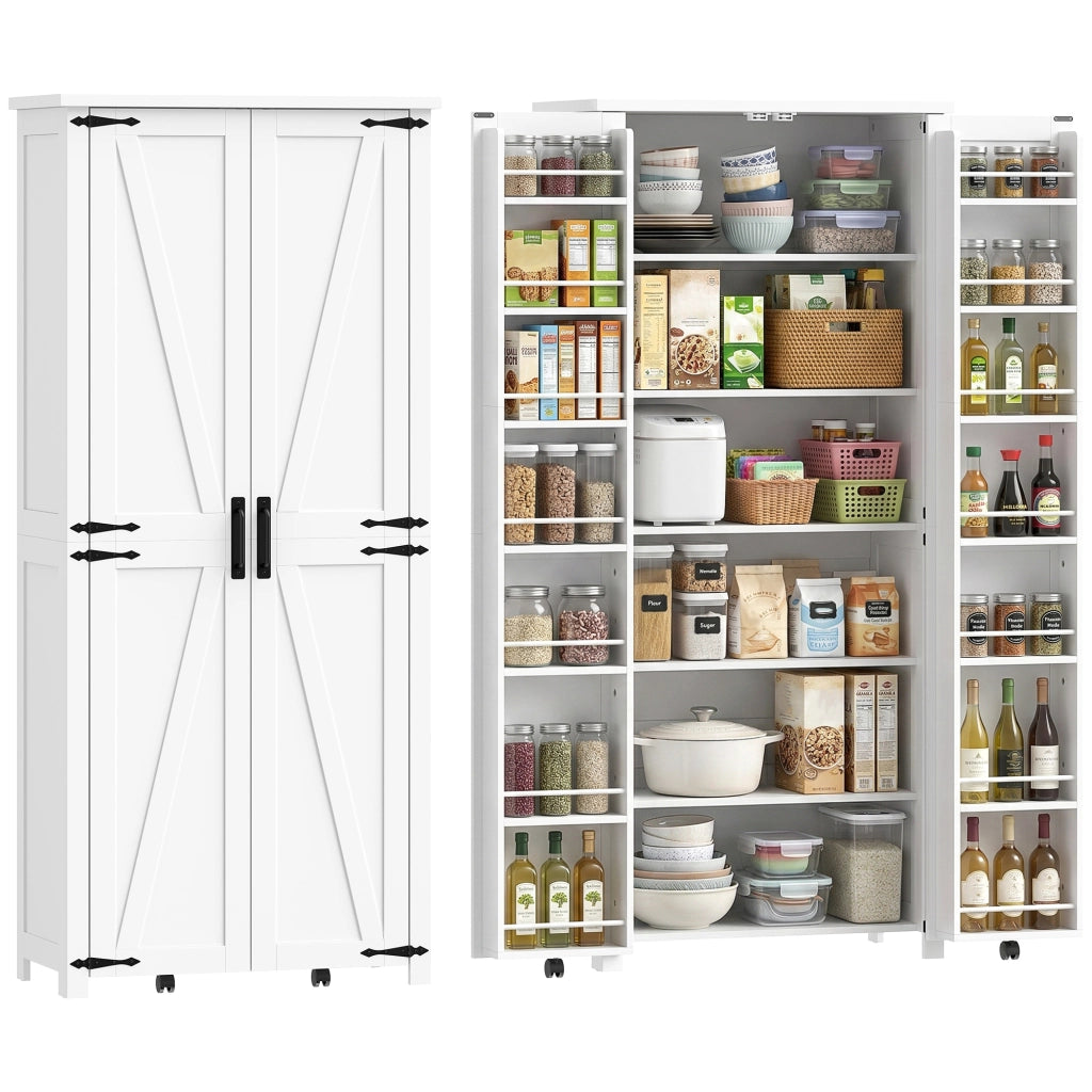 Armadio da cucina ¨C Minimal ¨C bianco 80x40x180