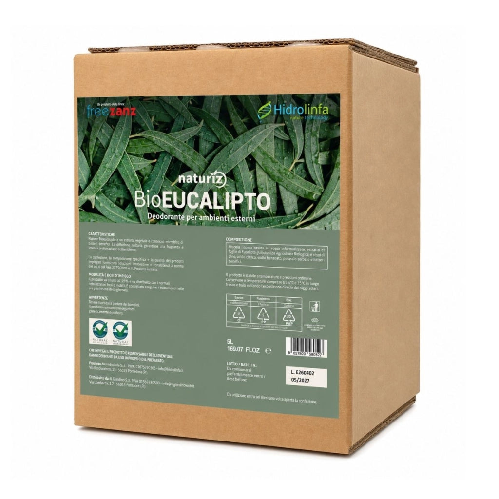 Naturiz BioEucalipto 5 Litri, Soluzione Profumata in Giardino x Zhalt | FREEZANZ