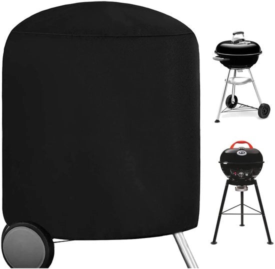 Grillhoes Ronde, Hoes Gasgrill 73x71cm, Hoezen 420D con Cordoncino, Impermeabili al Vento, UV e Acqua