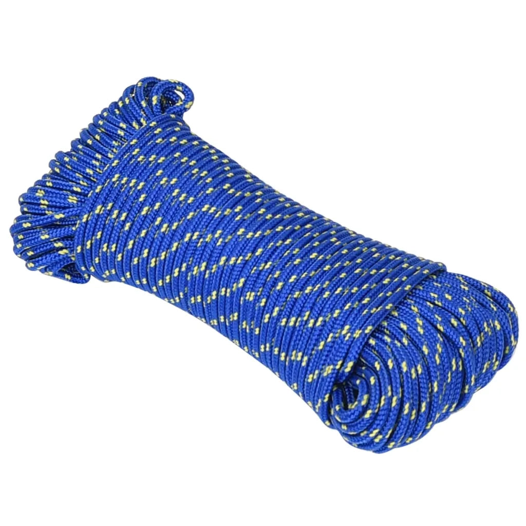 Corda | Fune per barca Blu 4 mm 50 m in Polipropilene