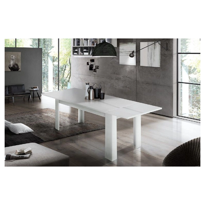Tavolo allungabile Jesi – 160/210x75x90 – Larice Bianco