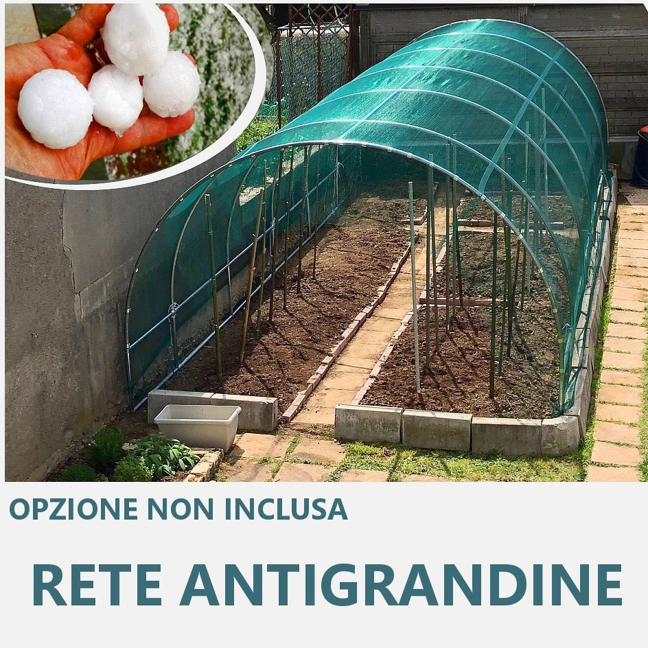 Struttura Serra Easy 4x5m tunnel ad archi
