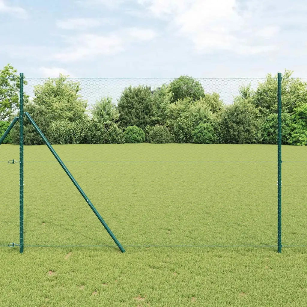Palo della recinzione Verde 50 x 1,6 m (rete da 25 mm)