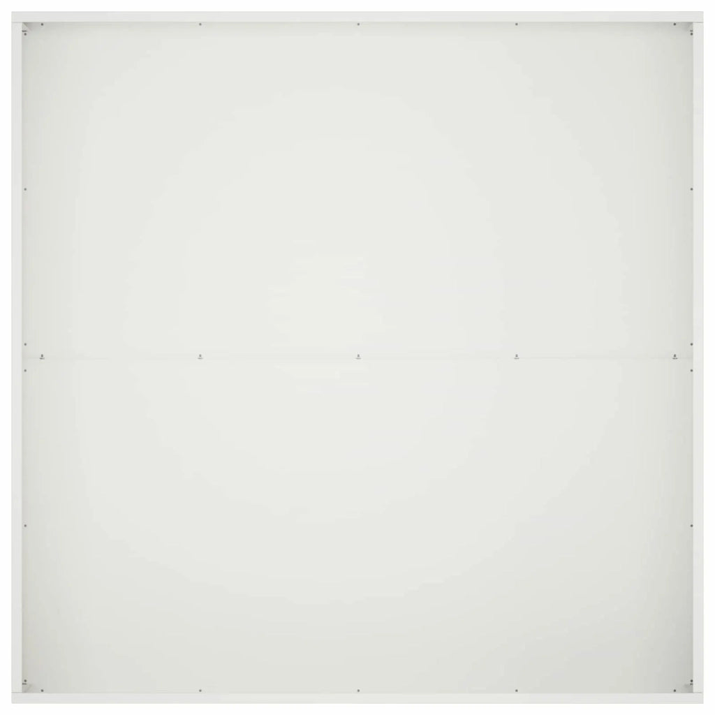 Vaso da giardino 2 pz Bianco 80 x 80 x 20 cm 8005011