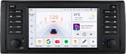 Autoradio Multimediali con CarPlay - 7'' Schermo 2Din Android Autoradio Multimediali Riproduttore di Video - per BMW 5 Serie E39 X5 E53 M5 Navi RDS Stereo GPS - (8Core - 3G - 32G)