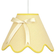 Lampada a sospensione Candellux Lola Ø40 gialla E27