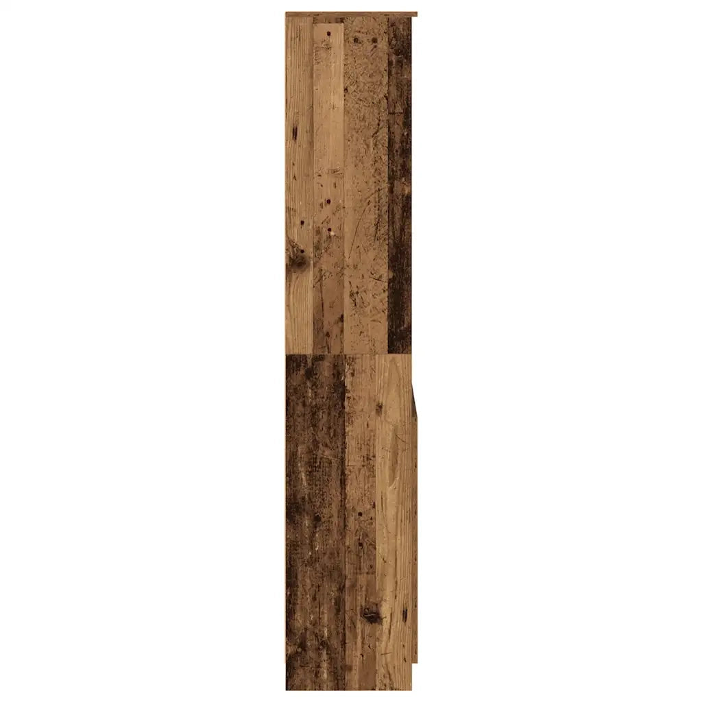 Credenza Legno Antico 70x35x180 cm in Legno Multistrato 3328478